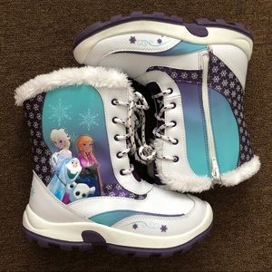 frozen snow boots